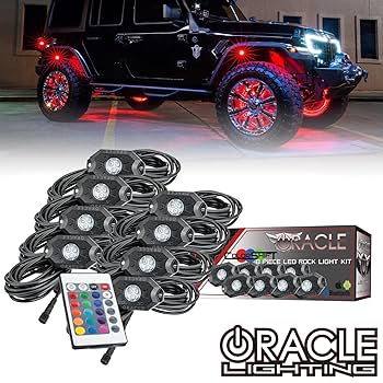 Amazon.com: ORACLE Lighting 5819-333 Set of 8 ColorSHIFT